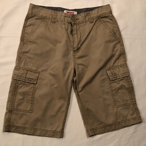 Levi Strauss & Co. Other - Boys Levis Khaki Cargo Shorts